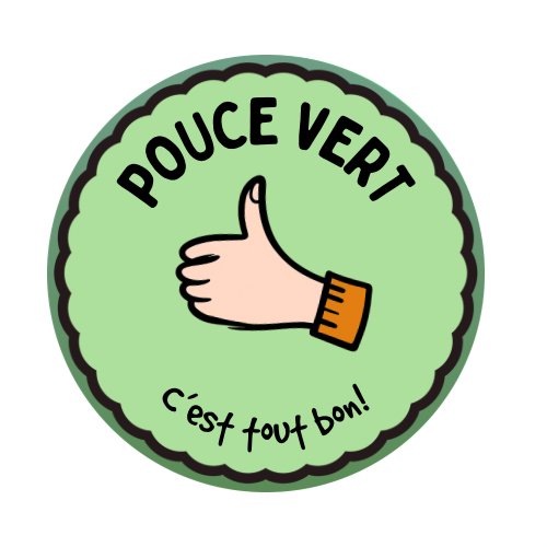 Pouce Vert label éthique restaurant
